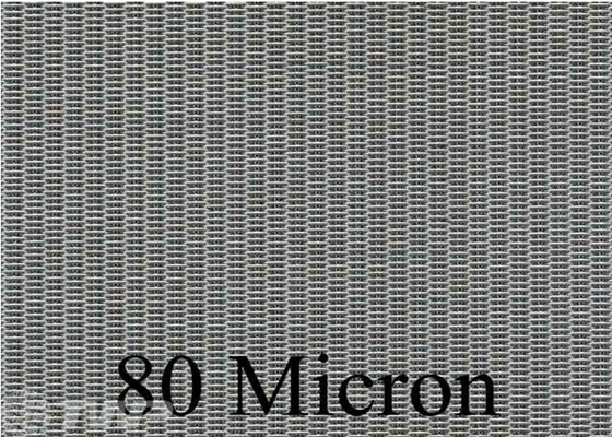 Голландцы соткут микрон 24x110 ткани фильтра 80 ячеистой сети нержавеющей стали