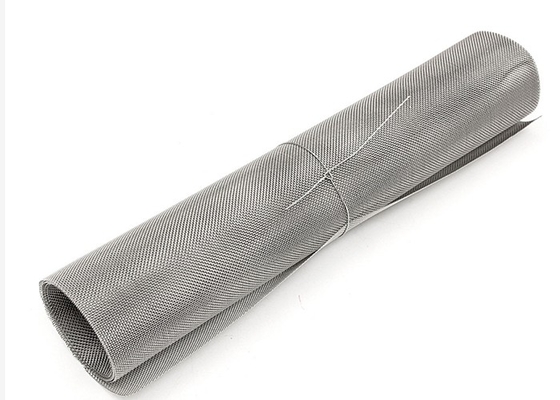 0.4mm Stainless Steel Insect Screen Mesh Roll 20 Mesh Silver Color